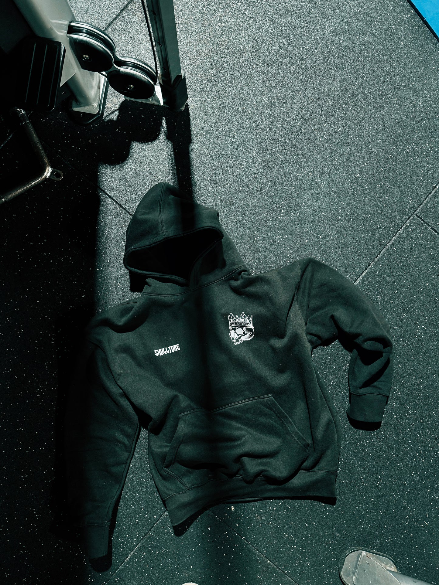 Shadow Black - Slight oversized Hoodie