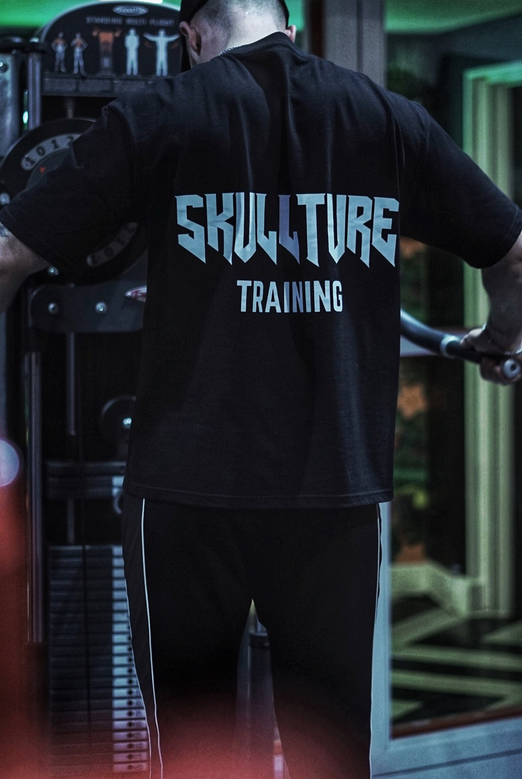 Shadow Black oversized tee