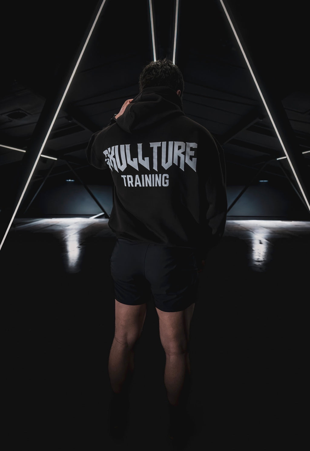 Shadow Black - Slight oversized Hoodie