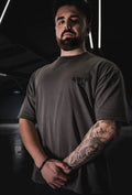Oversized Training Tee GunMetal Grey